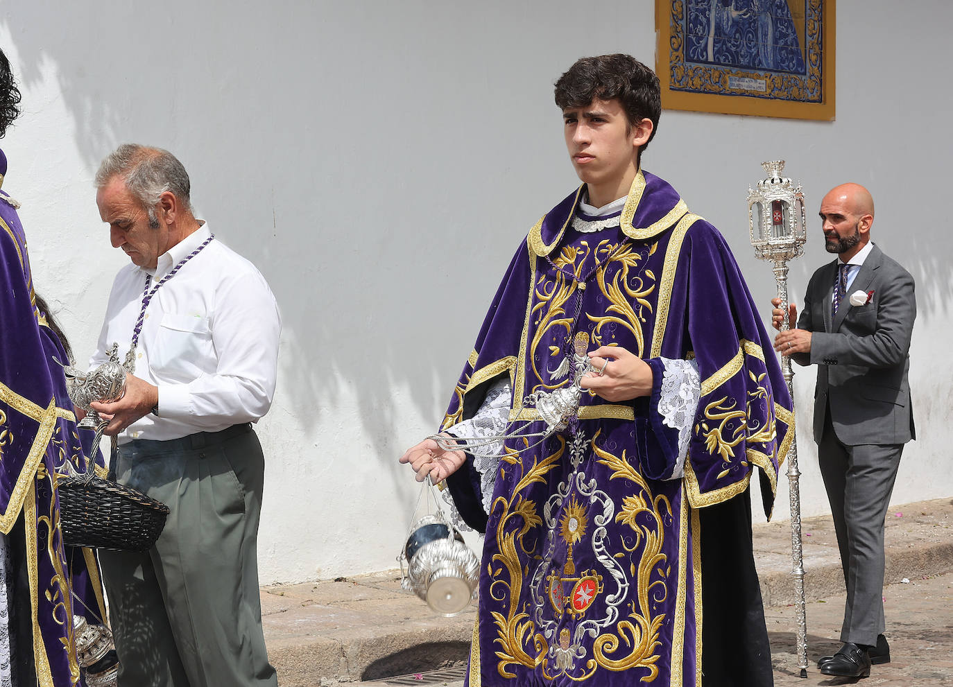 Las procesiones del Corpus del Císter y el Sagrado Corazón de Jesús en Córdoba, en imágenes