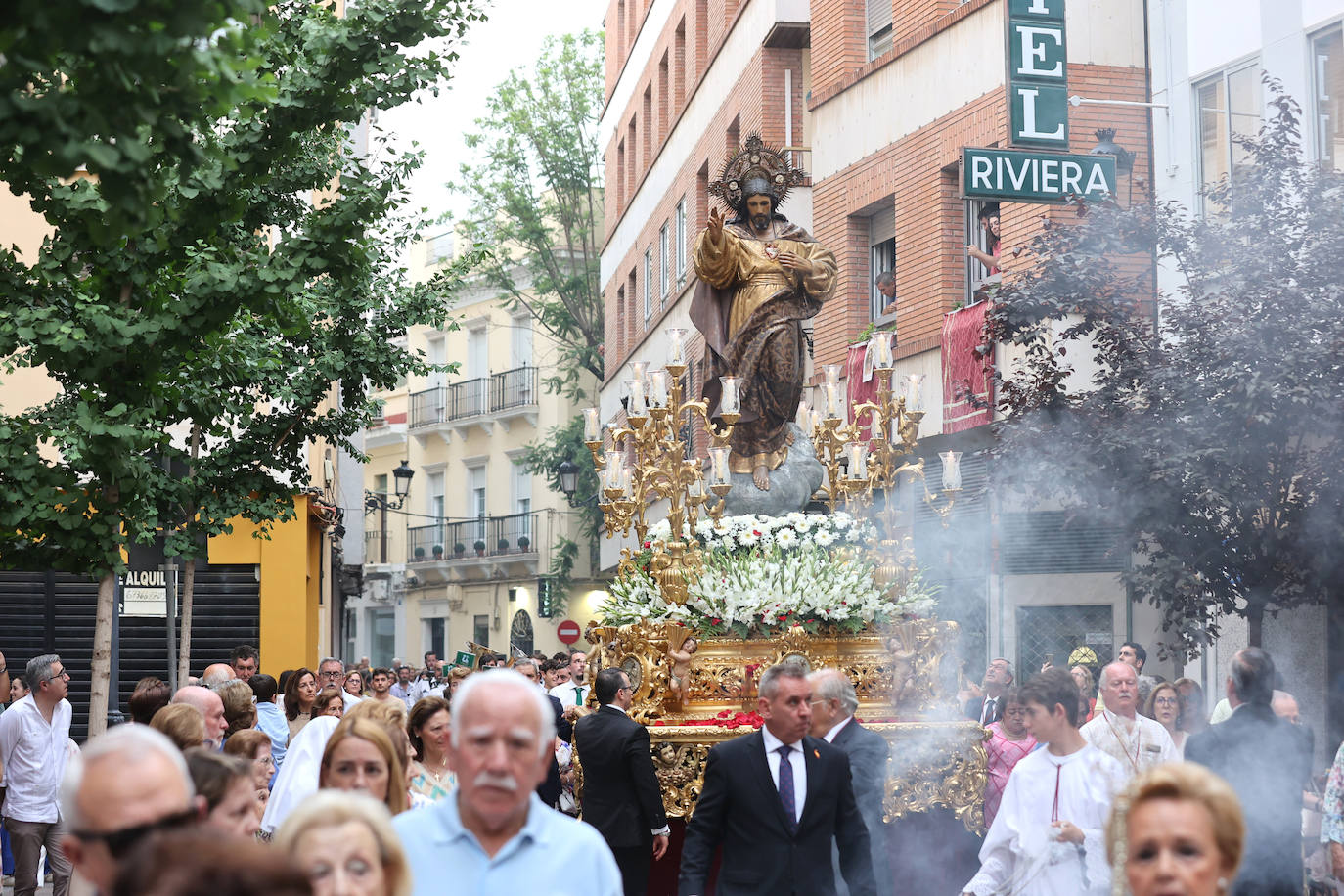 Las procesiones del Corpus del Císter y el Sagrado Corazón de Jesús en Córdoba, en imágenes