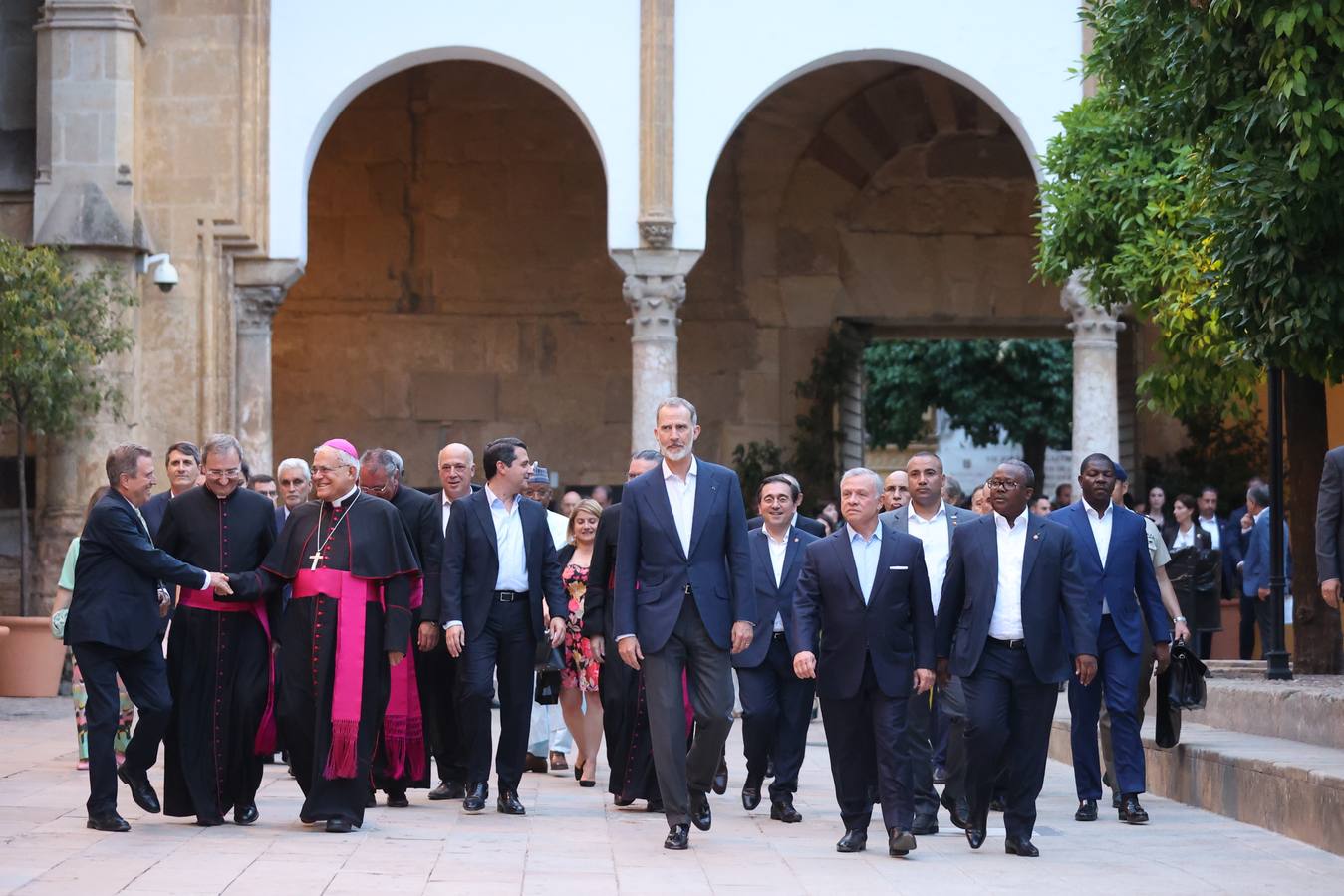 Fotos: La visita de los Reyes de España y Jordania a la Mezquita-Catedral de Córdoba