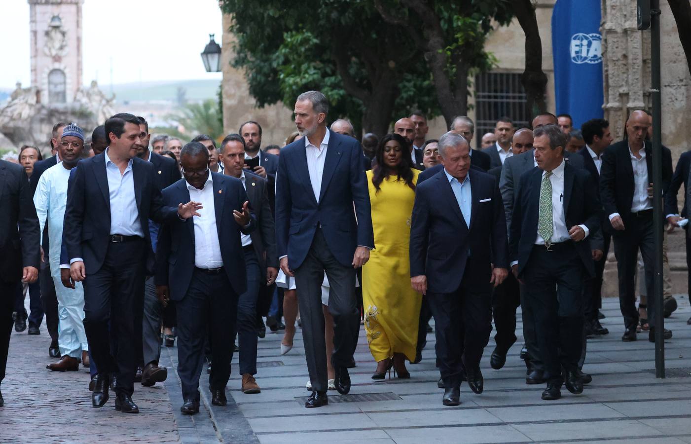 Fotos: La visita de los Reyes de España y Jordania a la Mezquita-Catedral de Córdoba