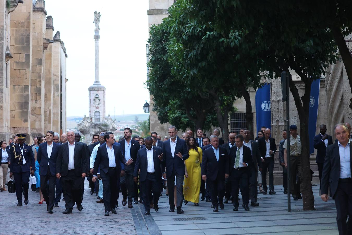 Fotos: La visita de los Reyes de España y Jordania a la Mezquita-Catedral de Córdoba