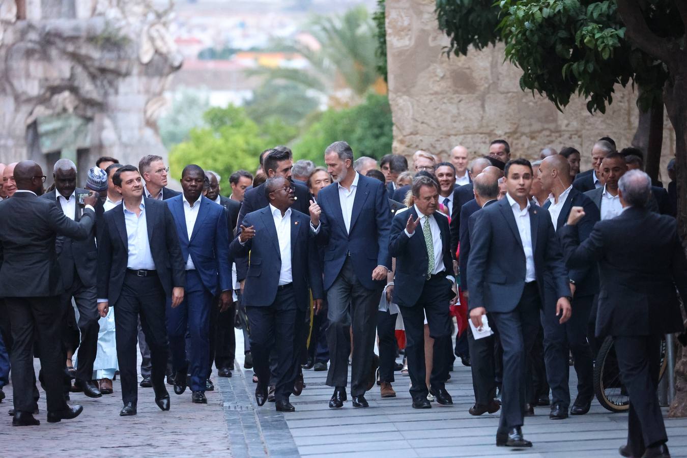 Fotos: La visita de los Reyes de España y Jordania a la Mezquita-Catedral de Córdoba