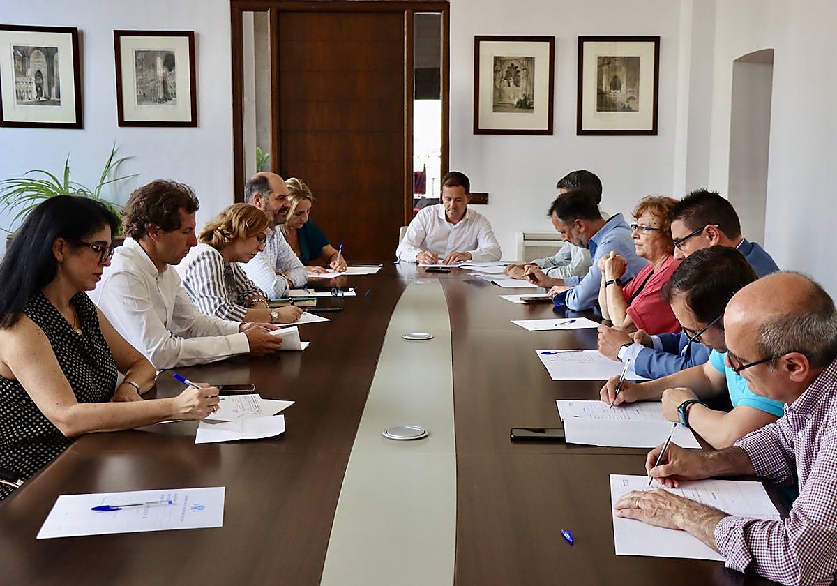 Reunión del nuevo equipo