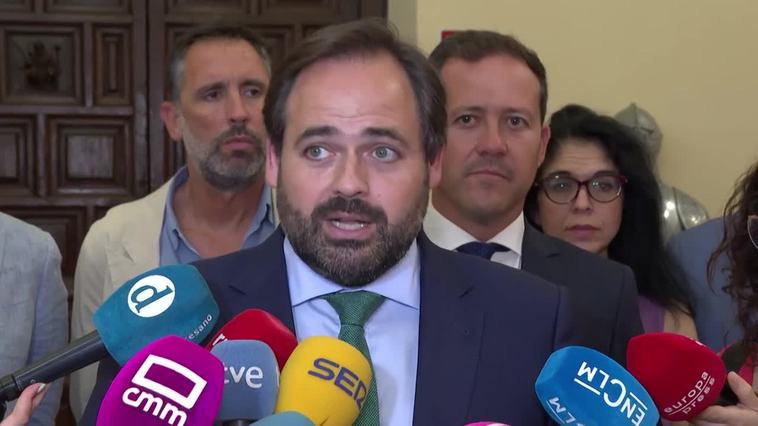 Núñez (PP C-LM) tras el pacto en La Guardia: "Estoy orgulloso de que Marta Maroto sea su alcaldesa"