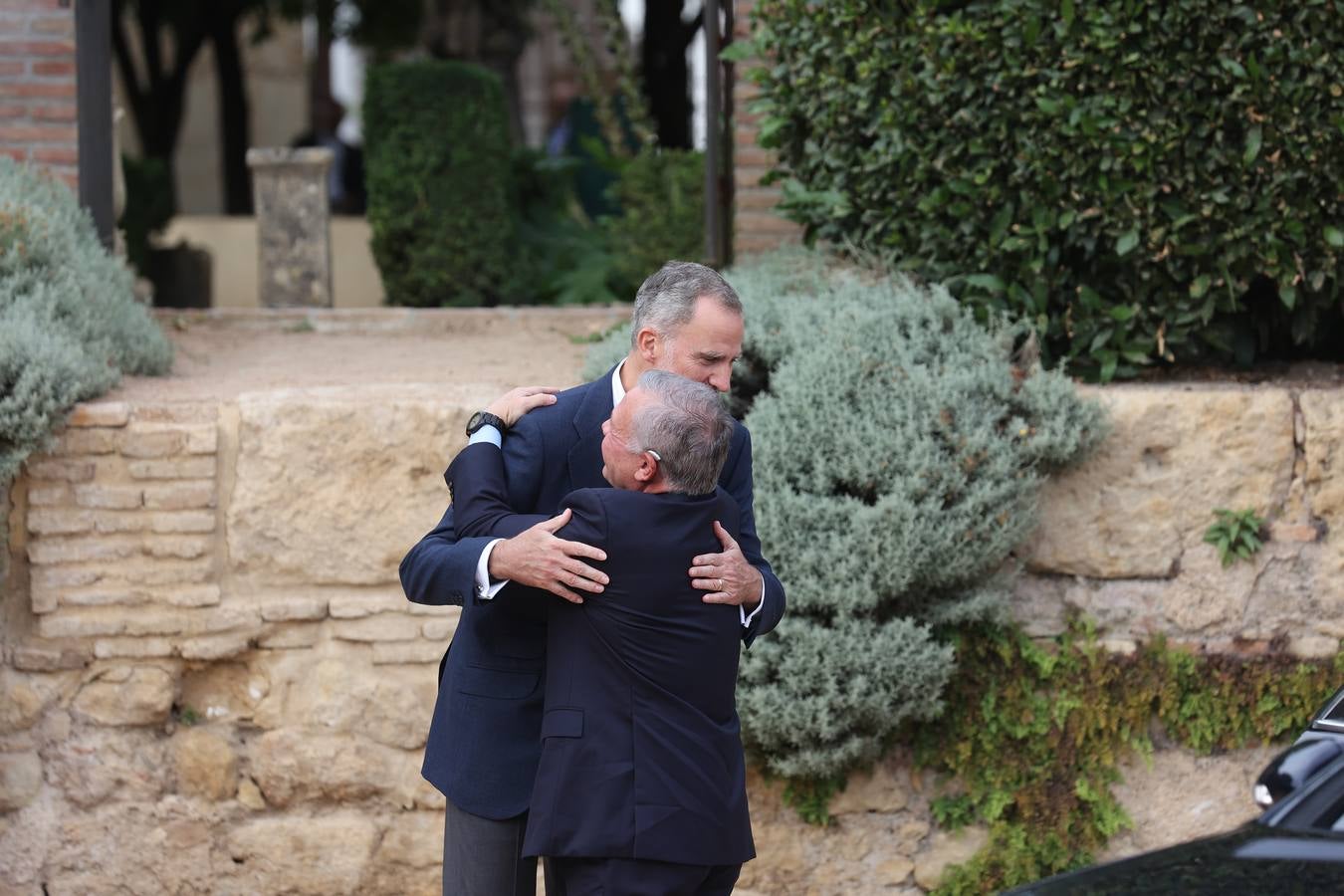 Fotos: Felipe VI y Abdalá II de Jordania llegan a Córdoba para la cumbre sobre Oriente Próximo