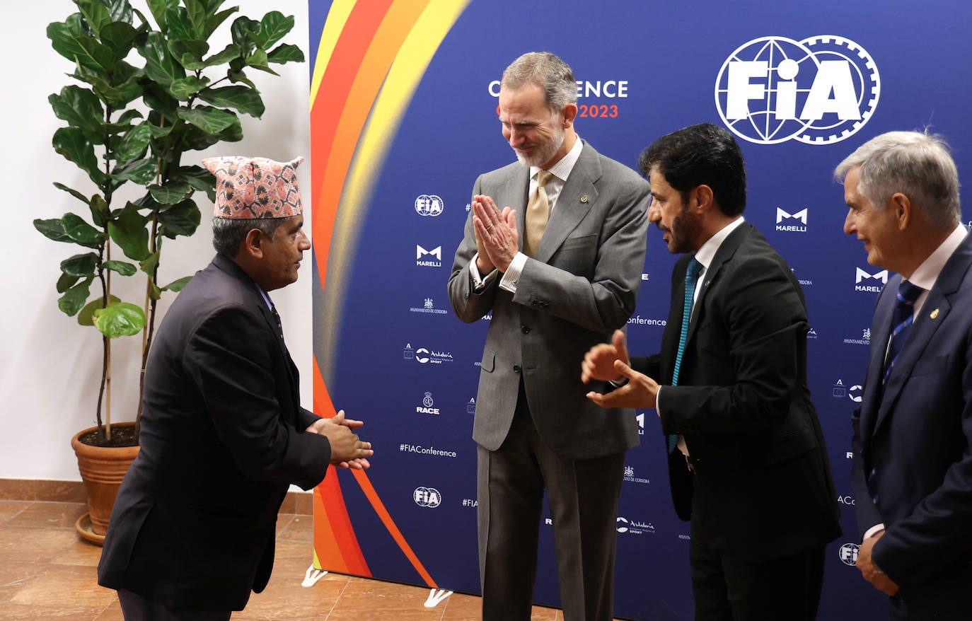 La audiencia de Felipe VI a la FIA y la UCO en Córdoba, en imágenes
