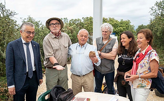Objetos hallados en el yacimiento burgalés