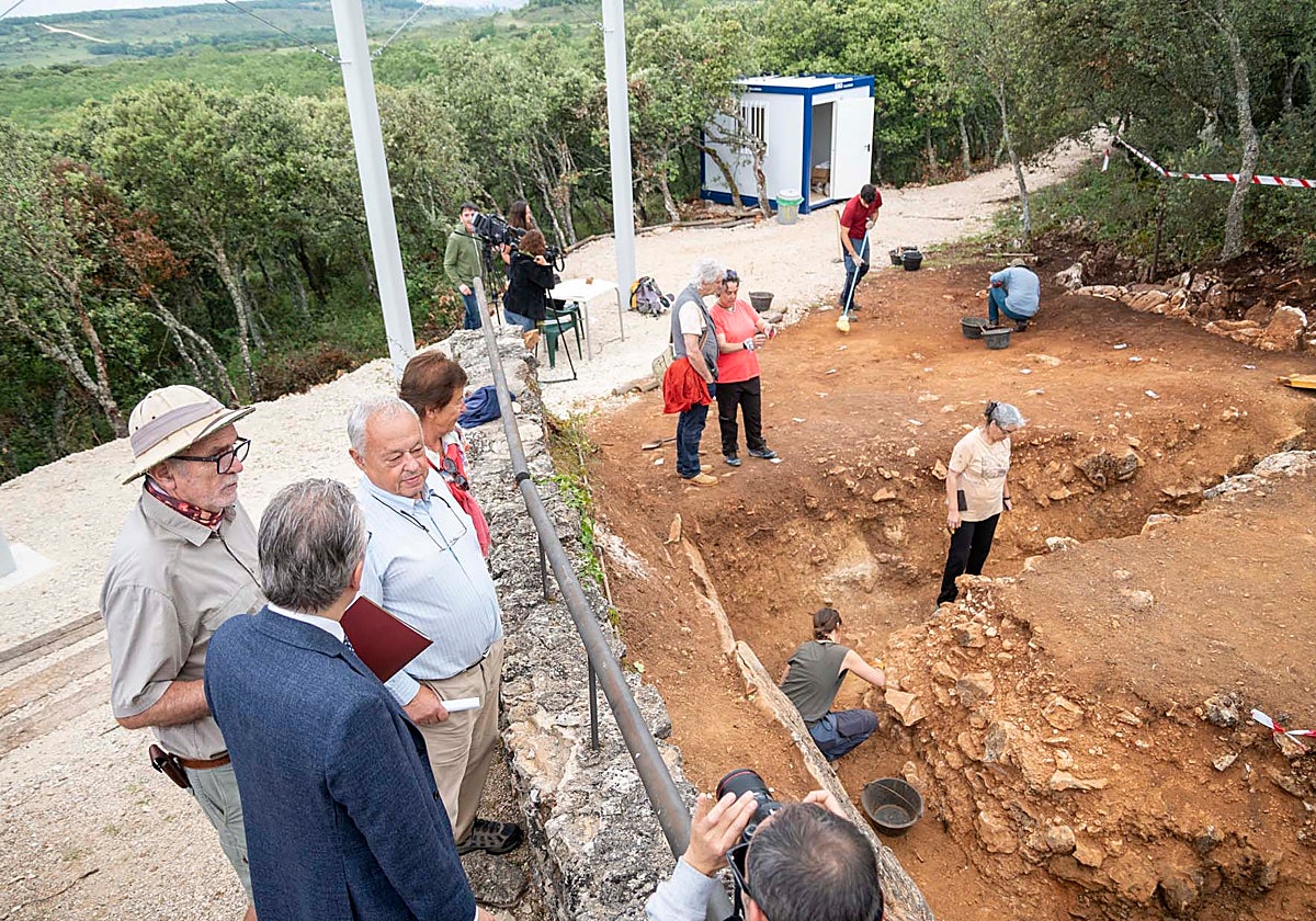 Excavaciones en el yacimiento de El Penal en Atapuerca