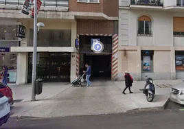 Detenido un hombre de 48 años por incendiar la oficina de un parking público en la calle Narváez
