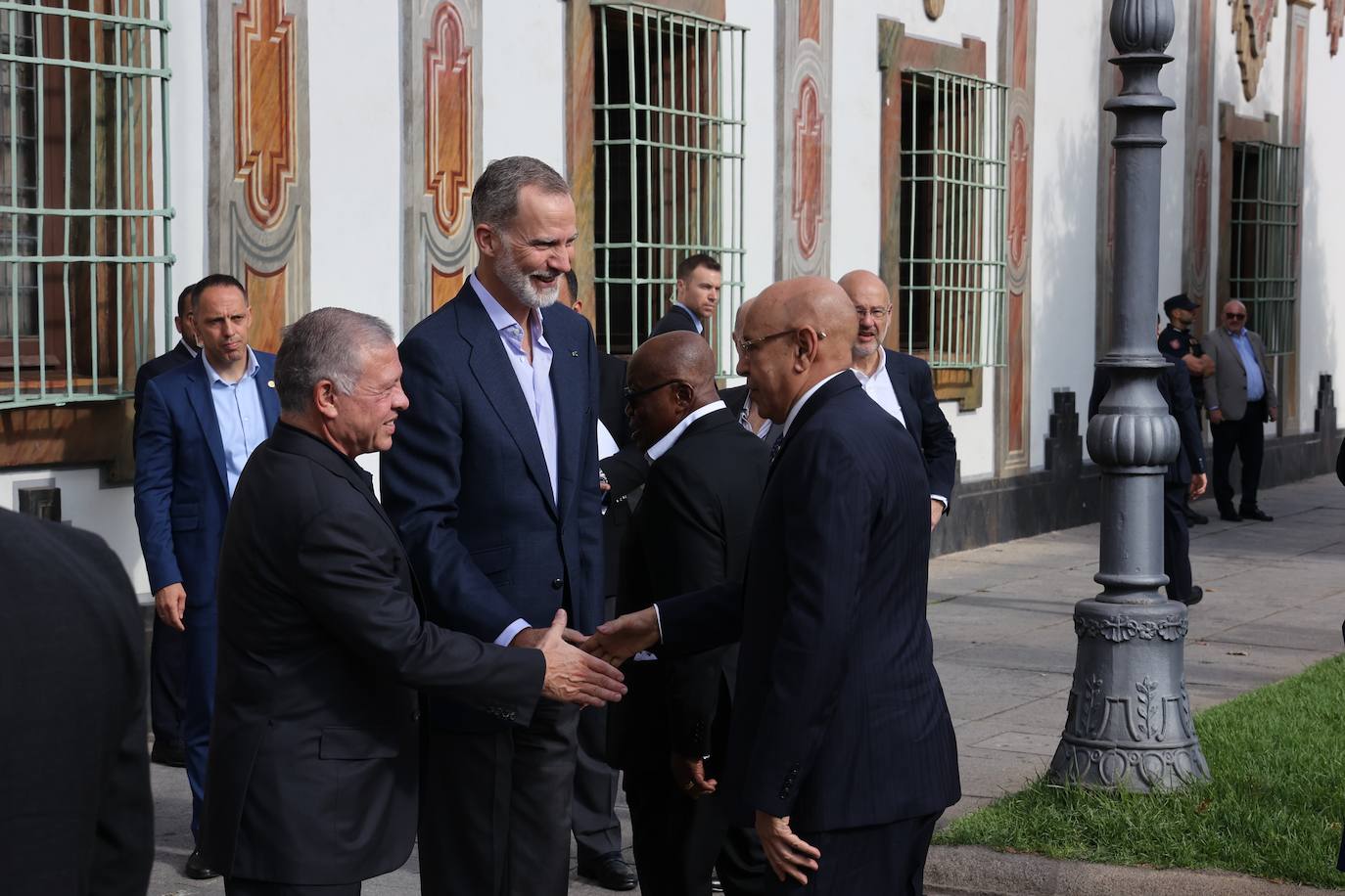 Fotos: Los Reyes de España y Jordania abren las reuniones del Proceso de Áqaba en Córdoba