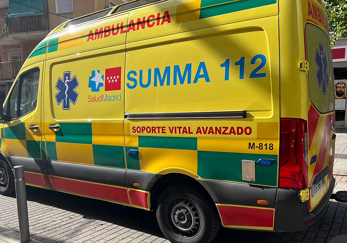 Una ambulancia del Summa 112