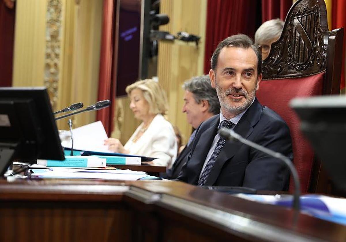El nuevo presidente del Parlamento balear, Gabriel Le Senne