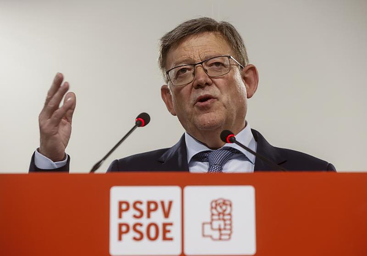 Imagen de archivo del presidente en funciones de la Generalitat Valenciana, Ximo Puig