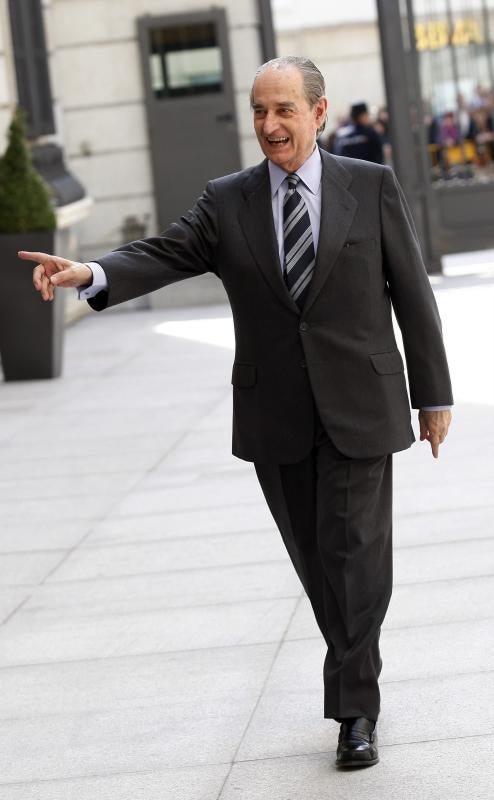 Landelino Lavilla (1934-2020) fue presidente del Congreso durante la I Legislatura (1979-1982), también ministro de Justicia y presidente de UCD. Estaba en el cargo durante el golpe de Estado de Tejero, el 23 de febrero de 1982. 