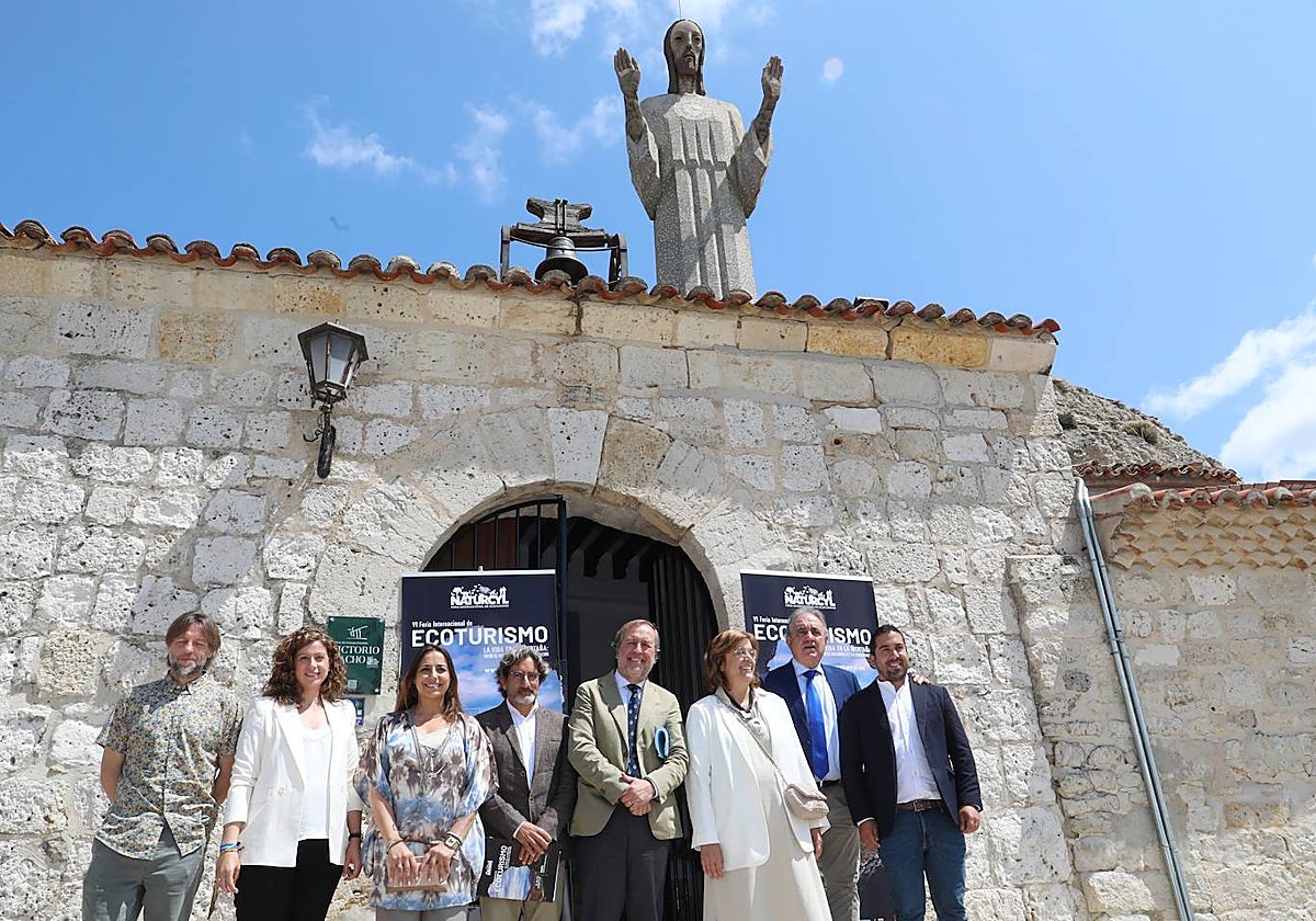 Presentación de la VI edición de la Feria Ecoturismo de Castilla y León (Naturcyl) en la ermita del Cristo del Otero