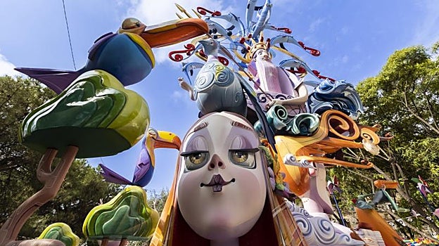 La Hoguera Florida Plaza la Viña