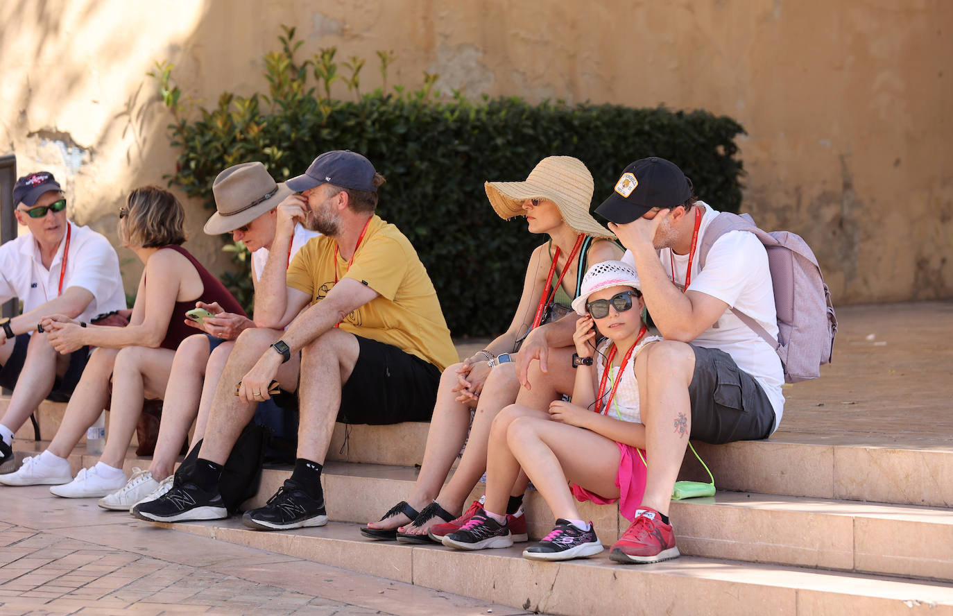 Fotos: El sofocante calor en Córdoba en el primer fin de semana de verano