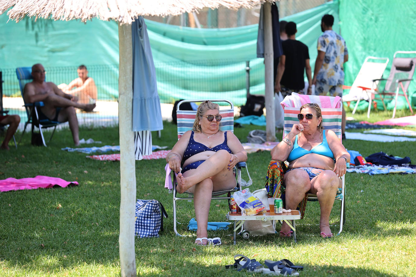 Fotos: El sofocante calor en Córdoba en el primer fin de semana de verano