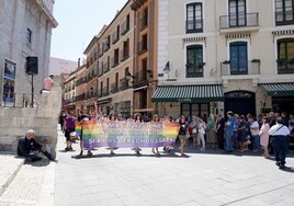 Tensión en Valladolid por una batucada LGTB+ que impidió seguir la celebración del Año Jubilar del Corazón de Jesús