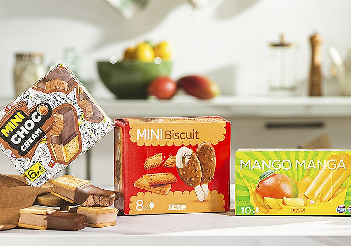 Los nuevos sabores de helados de Mercadona