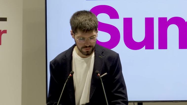 Lander Martínez asegura que Sumar ofrece "futuro y garantía" para seguir "conquistando derechos"