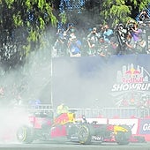 La Fórmula 1 y sus derrapadas, en un circuito urbano en Cibeles el 15 de julio