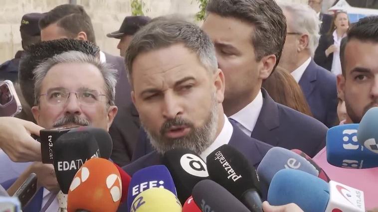 Abascal destaca el acuerdo de PP y Vox en la Comunitat como "buen ejemplo"