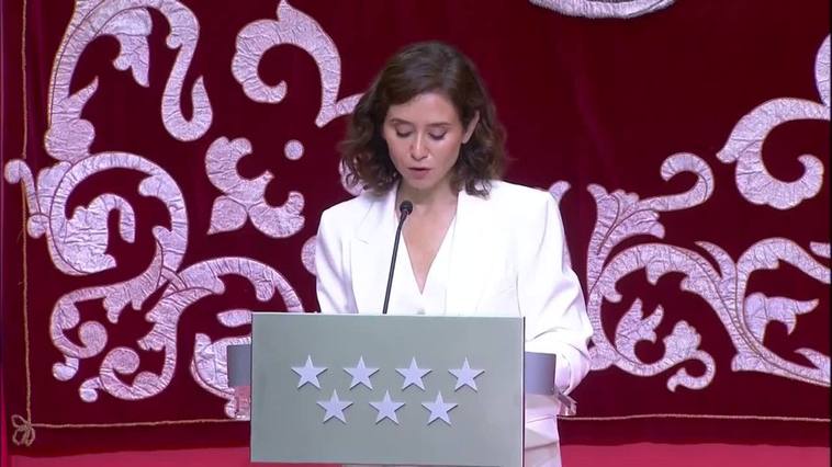 Ayuso presenta a sus consejeros que buscarán "un mejor Madrid"