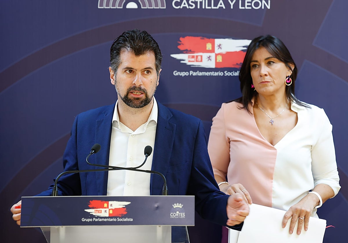 Luis Tudanca y Ana Sanchez