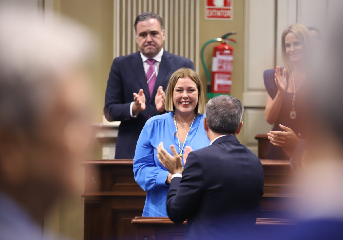 Astrid Pérez toma posesión del cargo