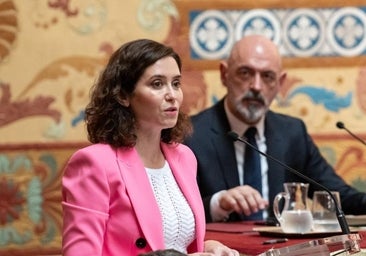 Ayuso defiende, en la universidad donde sufrió un escrache, el fin de «los hostigamientos» y «la censura»