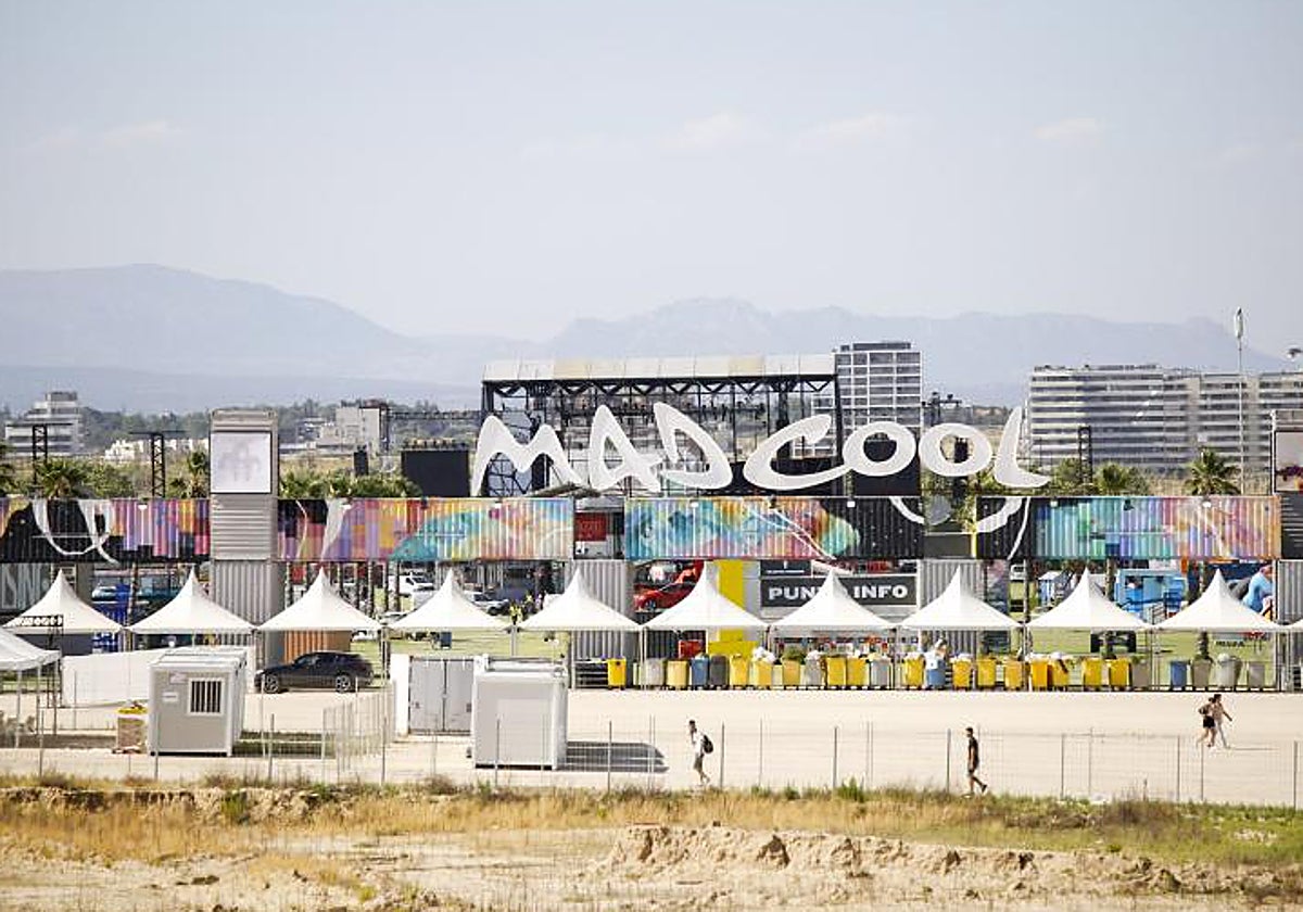 Escenario del festival Mad Cool deValdebebas