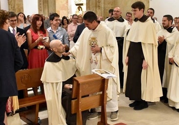 Un joven salmantino de 21 años ingresa en el noviciado carmelita 'in articulo mortis'