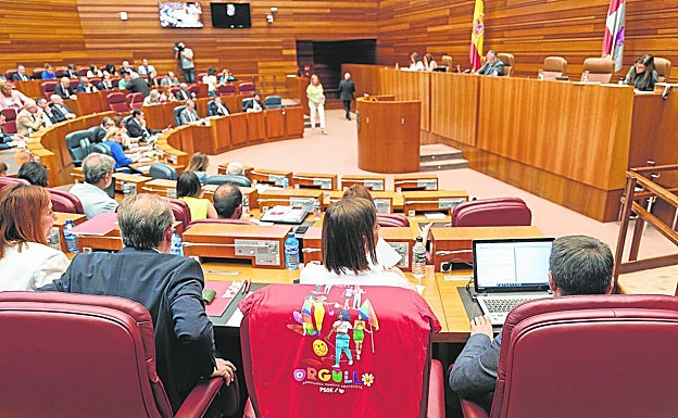 La bancada socialista lució camiseta del Día del Orgullo LGTBI
