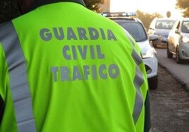 Dos muertos en un aparatoso accidente de tráfico en Málaga al chocar un turismo con un camión que salió ardiendo