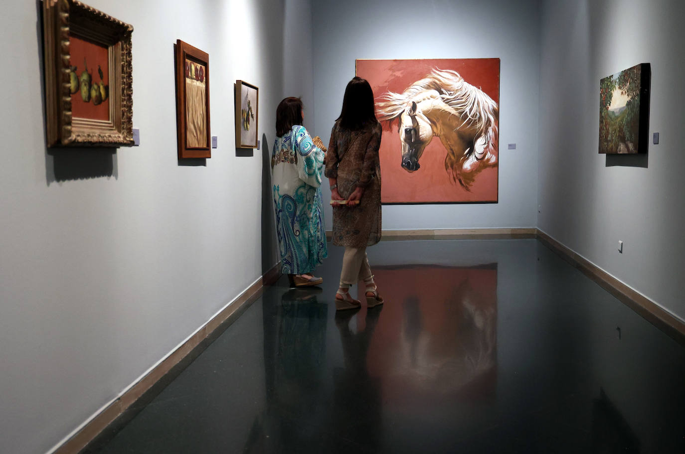 La exposición de pintura de Mariano Aguayo en Córdoba, en imágenes