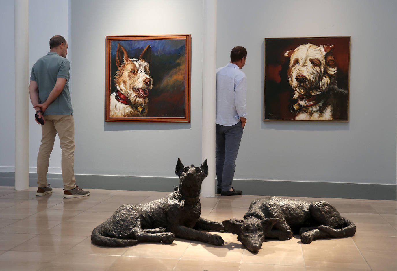 La exposición de pintura de Mariano Aguayo en Córdoba, en imágenes