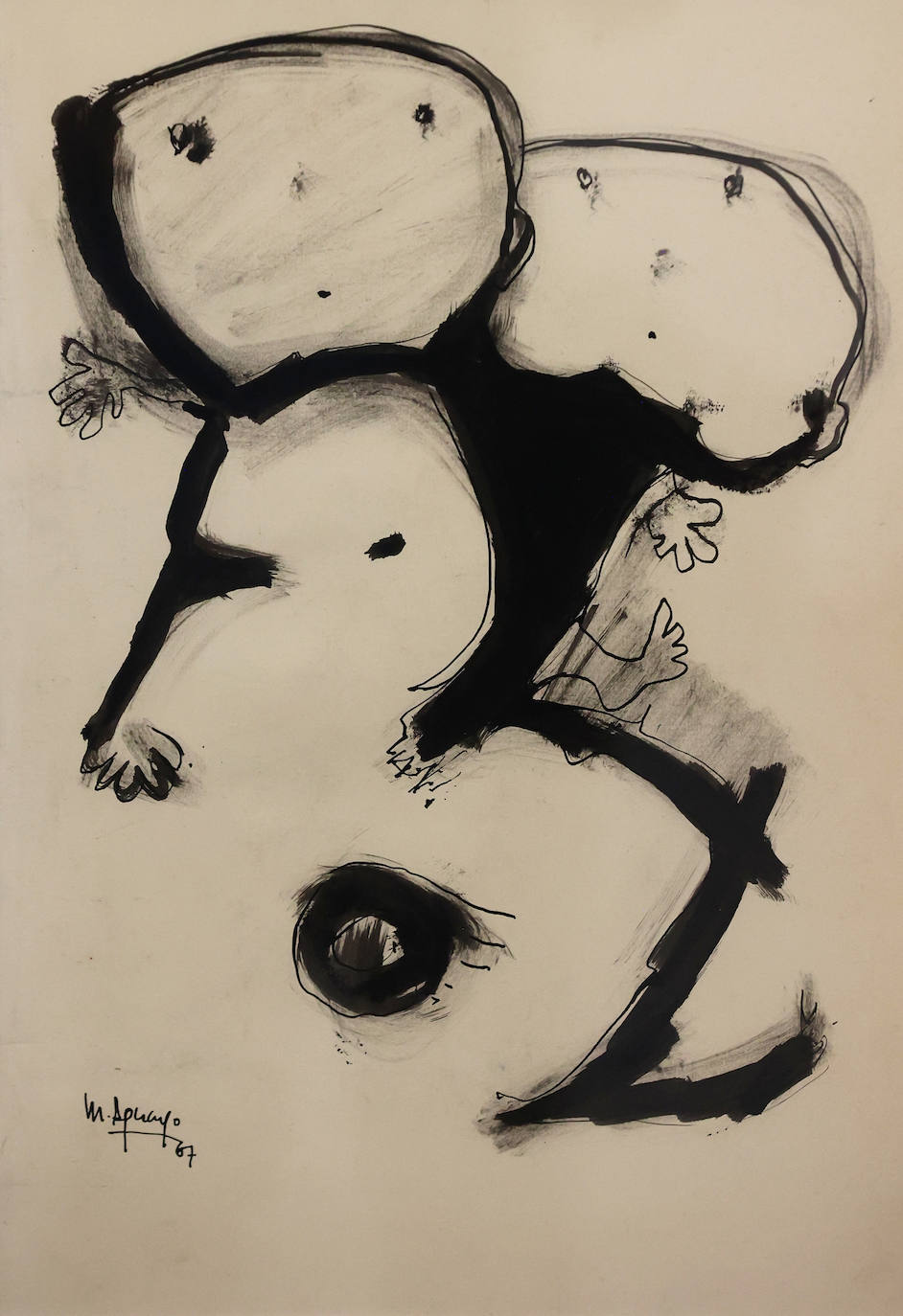 La exposición de pintura de Mariano Aguayo en Córdoba, en imágenes