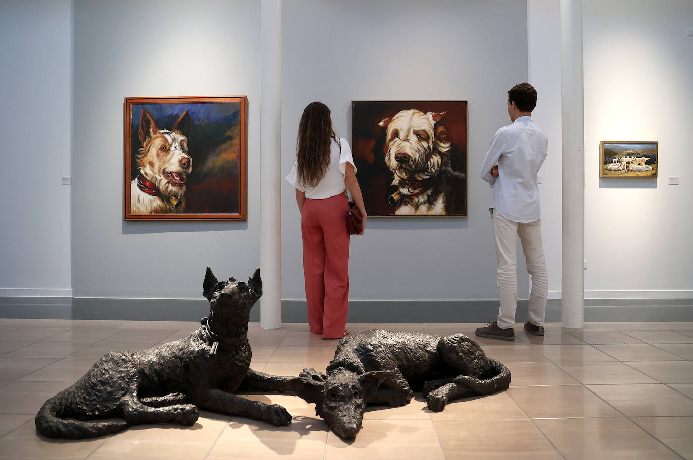 La exposición de pintura de Mariano Aguayo en Córdoba, en imágenes