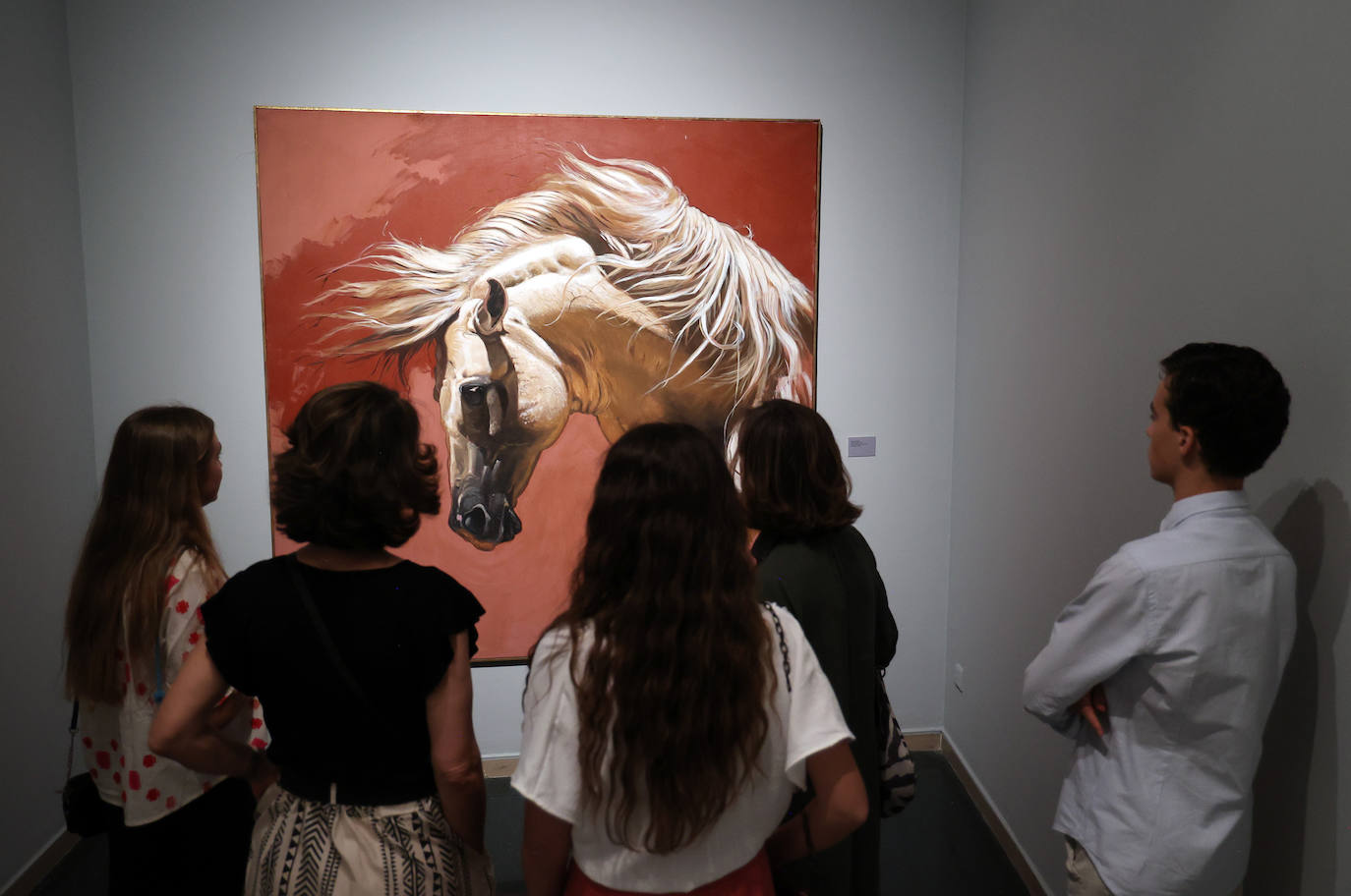 La exposición de pintura de Mariano Aguayo en Córdoba, en imágenes