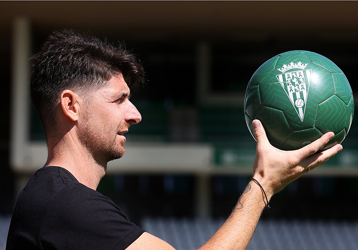 Javi Flores ha sido capitán del Córdoba CF hasta la pasada temporada