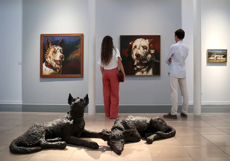 La exposición de pintura de Mariano Aguayo en Córdoba, en imágenes