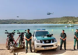 Amplio dispositivo de seguridad en Las Lagunas de Ruidera, que reciben hasta 20.000 visitantes diarios en verano