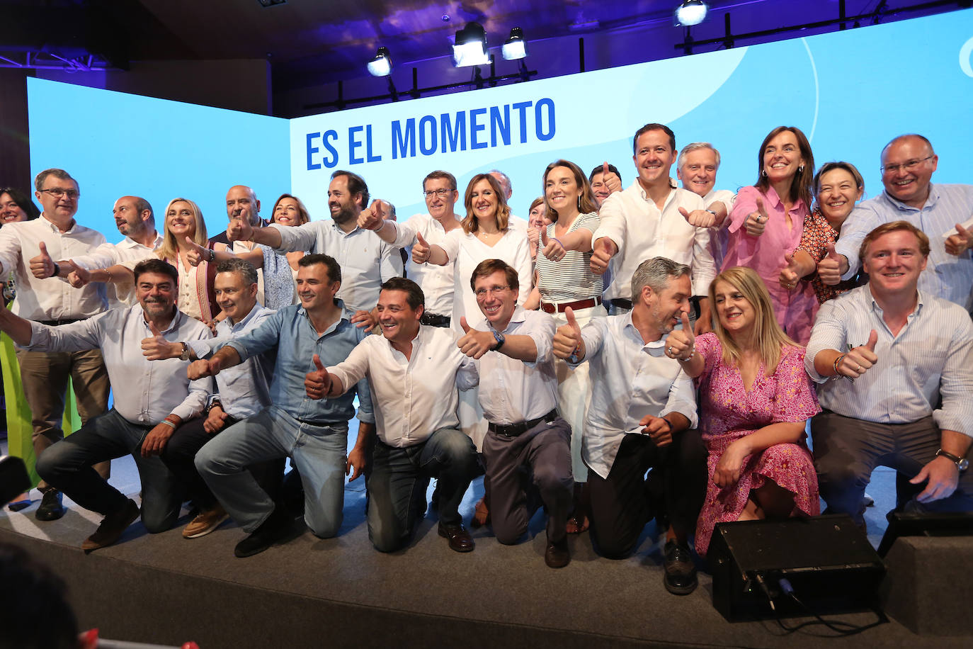 En imágenes: Feijóo, con &#039;los alcaldes del cambio&#039;, en Toledo