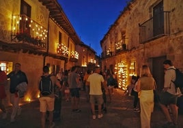 Las mejores imágenes de Pedraza a las luz de las velas