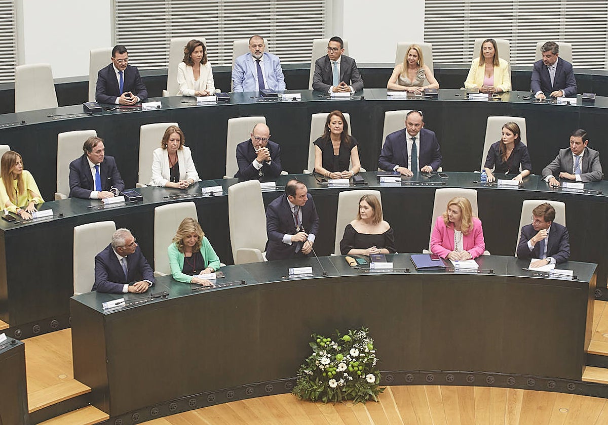Pleno del Ayuntamiento de Madrid, en el mandato recién iniciado