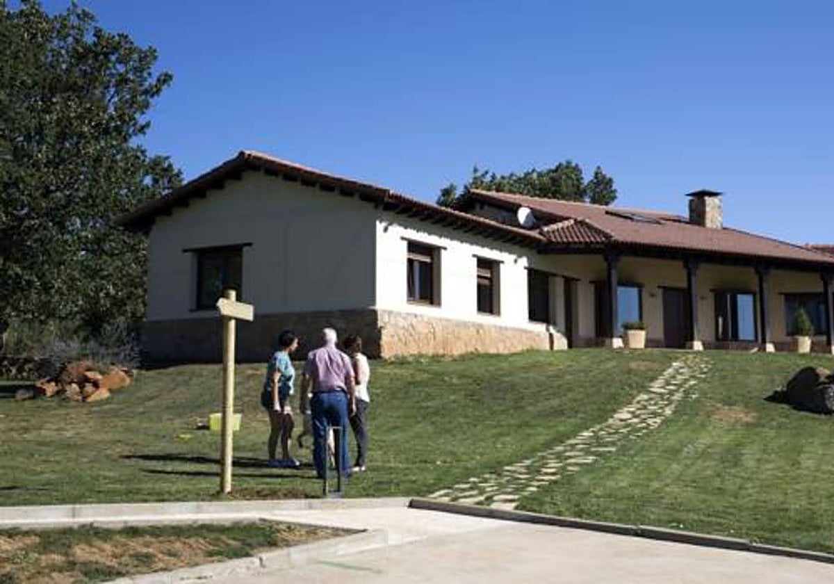 Turistas en un alojamiento rural en Salamanca