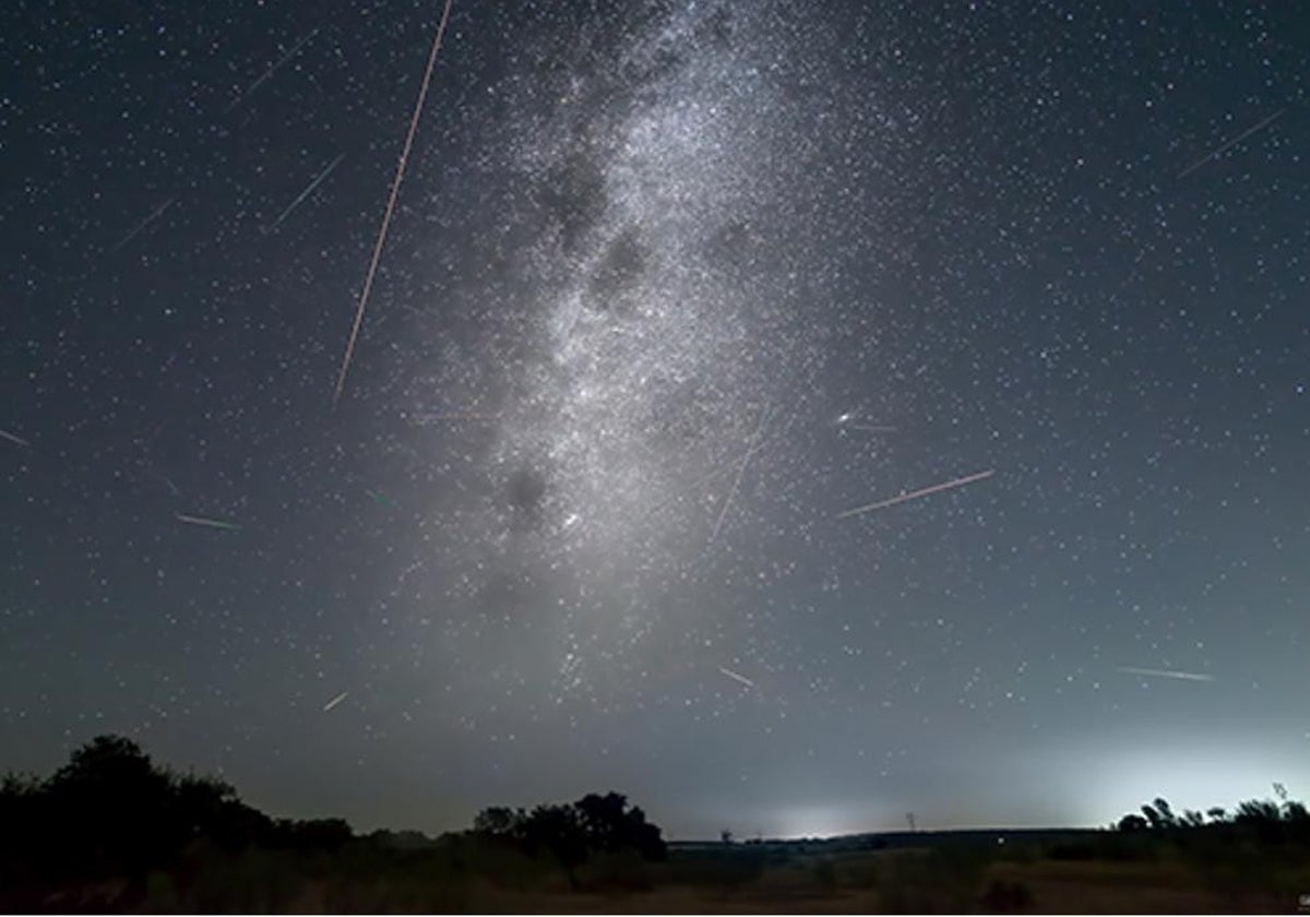 Lluvia de estrellas