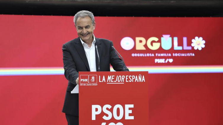 Zapatero descarta una abstención del PSOE tras el 23J para evitar que el PP dependa de Vox