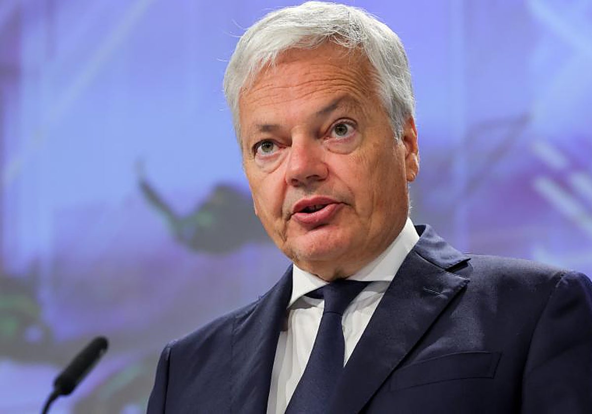 Didier Reynders, comisario europeo del ramo, presenta este miércoles el informe sobre la Justicia española